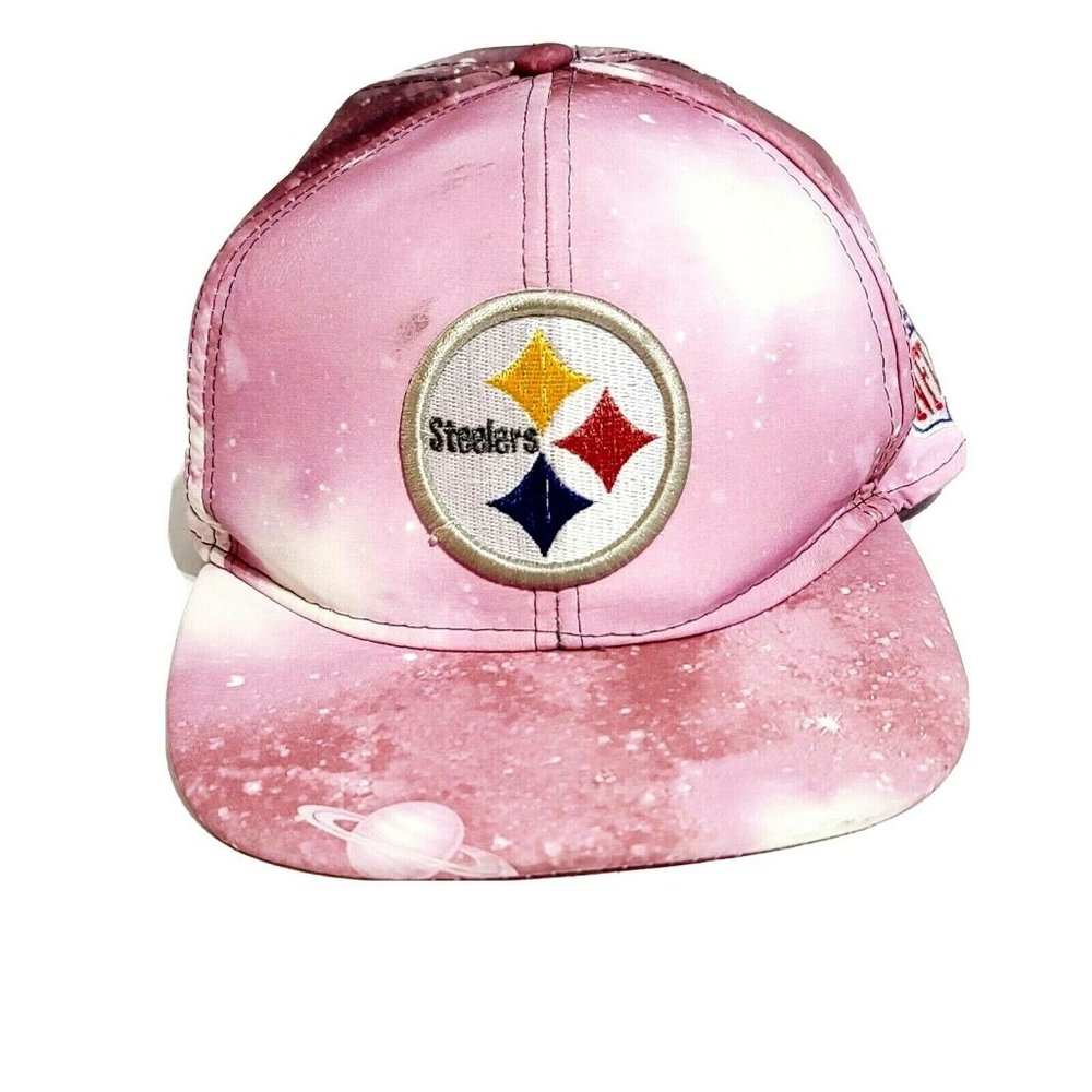 Pittsburgh Steelers Pink Celestial Snapback Hat